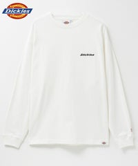Dickies ワンポイント刺繍長袖Tシャツ メンズ