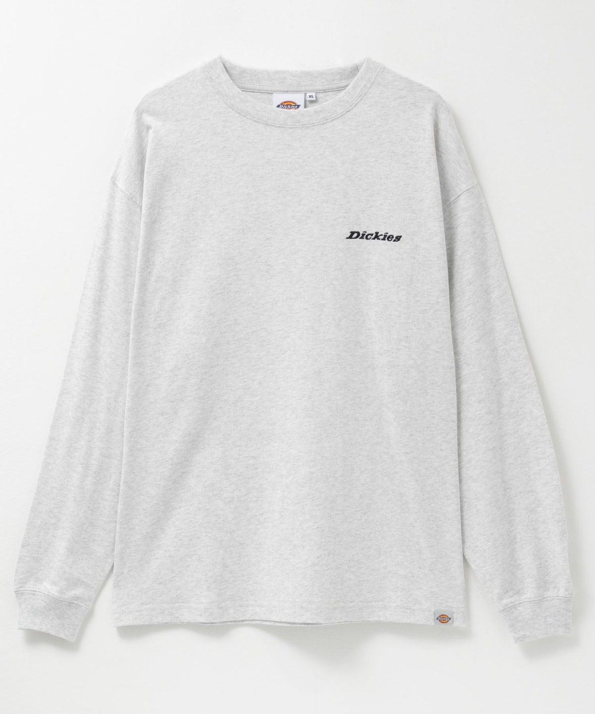 Dickies ワンポイント刺繍長袖Tシャツ メンズ