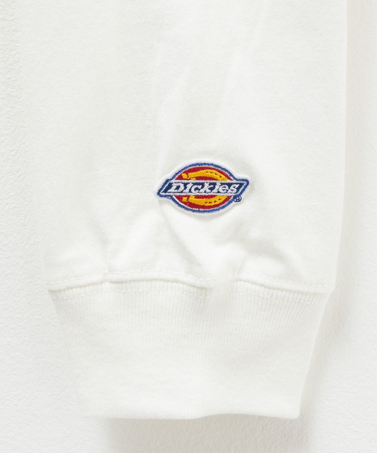 Dickies ワンポイント刺繍長袖Tシャツ メンズ