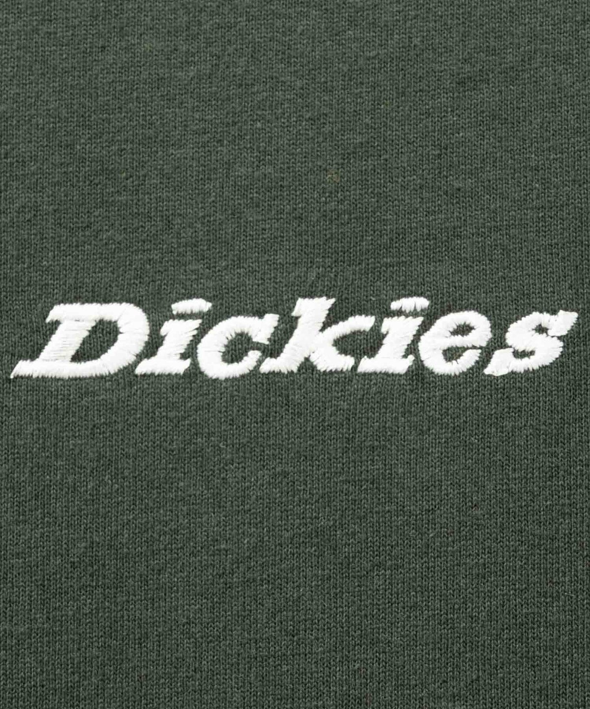 Dickies ワンポイント刺繍長袖Tシャツ メンズ