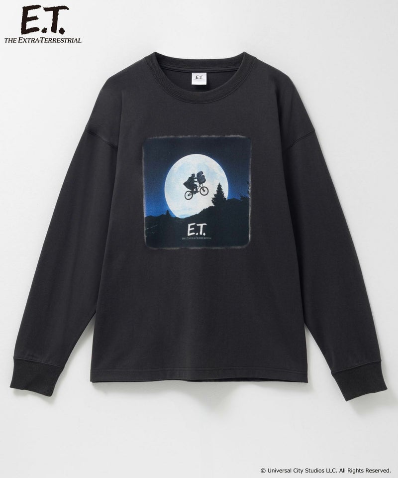 『E.T.』/ ピグメント調長袖Tシャツ メンズ商品画像-3