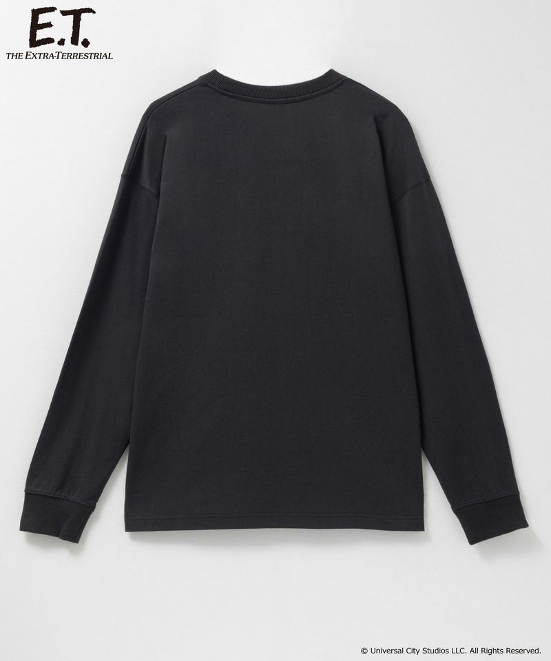 『E.T.』/ ピグメント調長袖Tシャツ メンズ商品画像-4