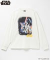 STAR WARS ピグメント調長袖Tシャツ メンズ