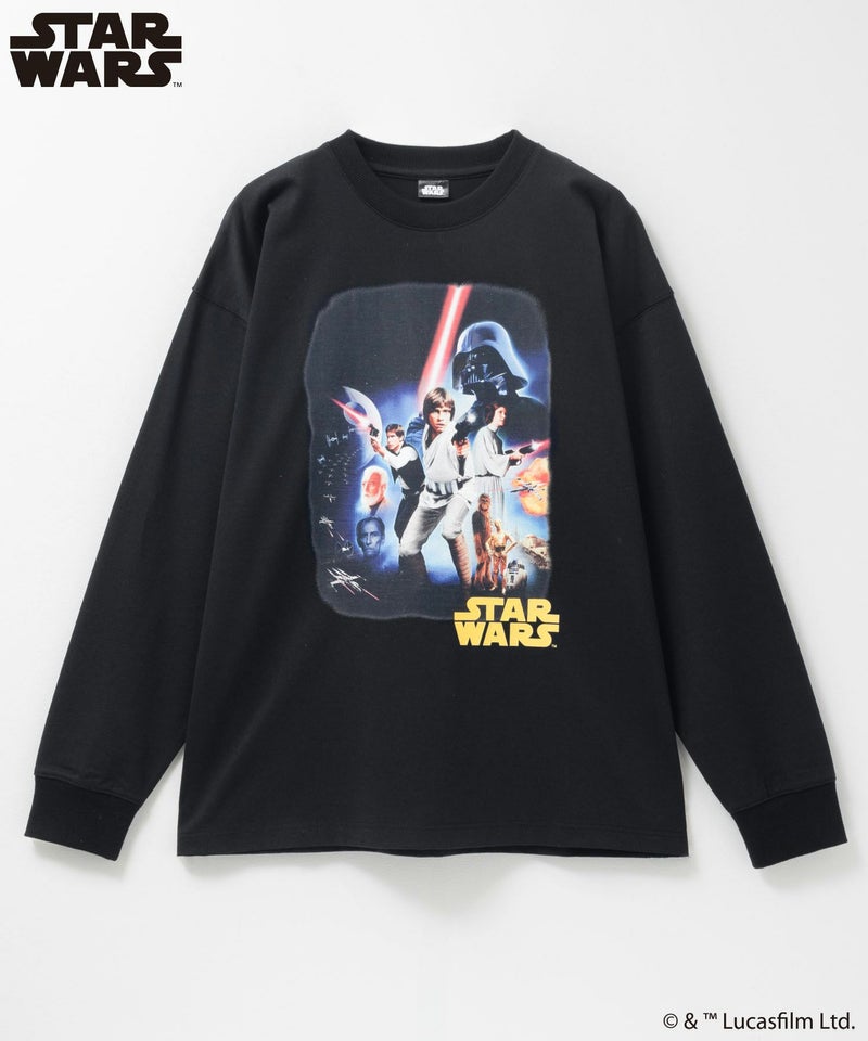 『STAR WARS』/ ピグメント調長袖Tシャツ メンズ商品画像-3