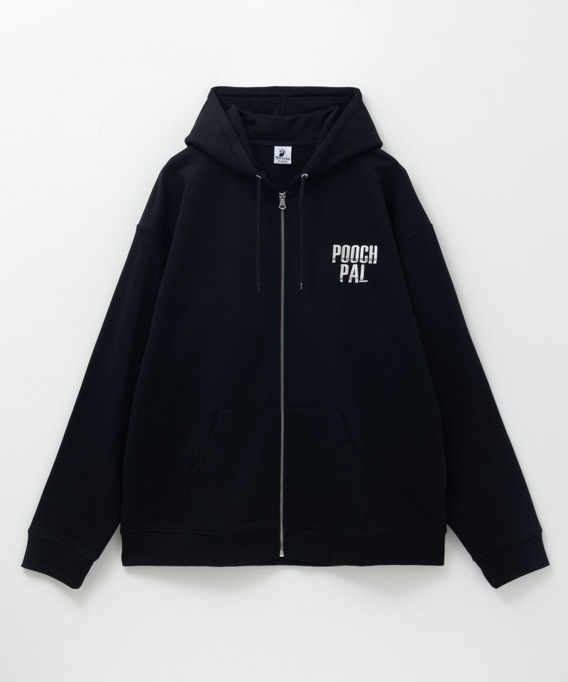 ひげサガラ裏毛ジップパーカー メンズ商品画像-6