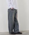 NAVY 毎日はきたくなるデニム「マイデニ」 バレルレッグ ワイドパンツ メンズ商品サムネイル-15