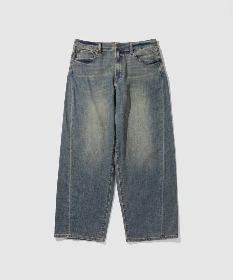 NAVY 毎日はきたくなるデニム「マイデニ」 バレルレッグ ワイドパンツ メンズ商品画像-23