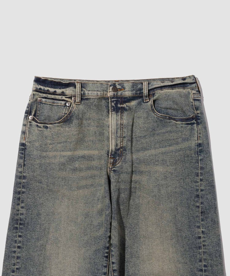 NAVY 毎日はきたくなるデニム「マイデニ」 バレルレッグ ワイドパンツ メンズ商品画像-29