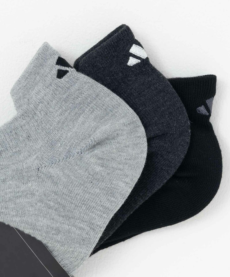 adidas  スニーカーソックス ベーシック 3足組 メンズ商品画像-2