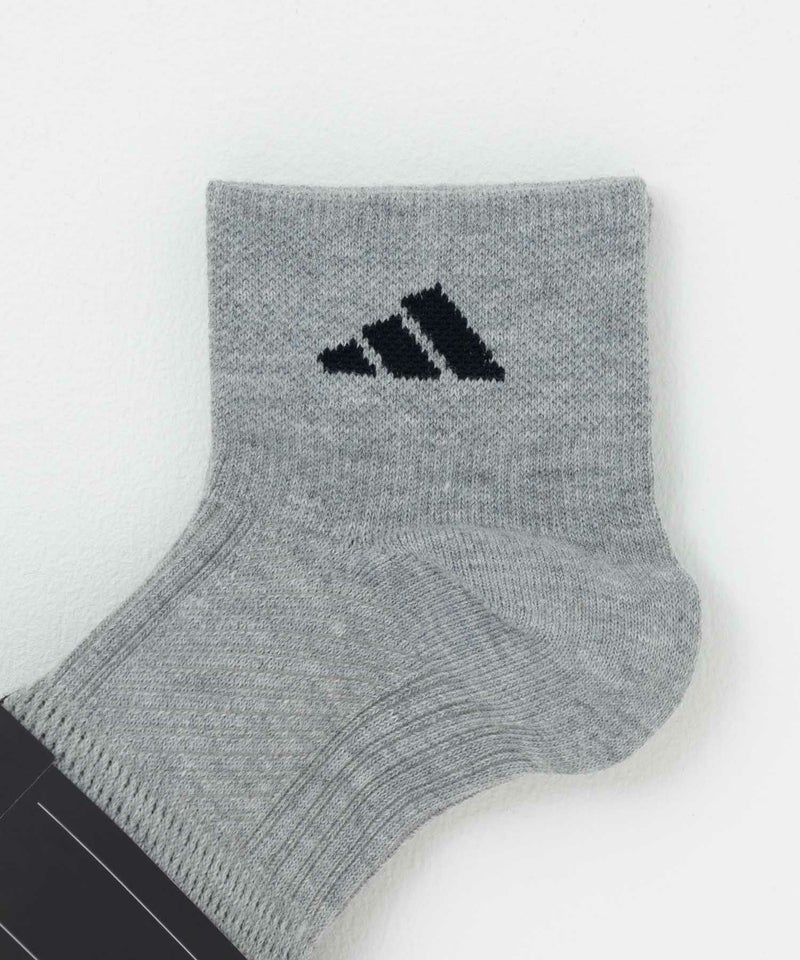 adidas  クォーターソックス スーパーメッシュ 3足組 メンズ商品画像-5