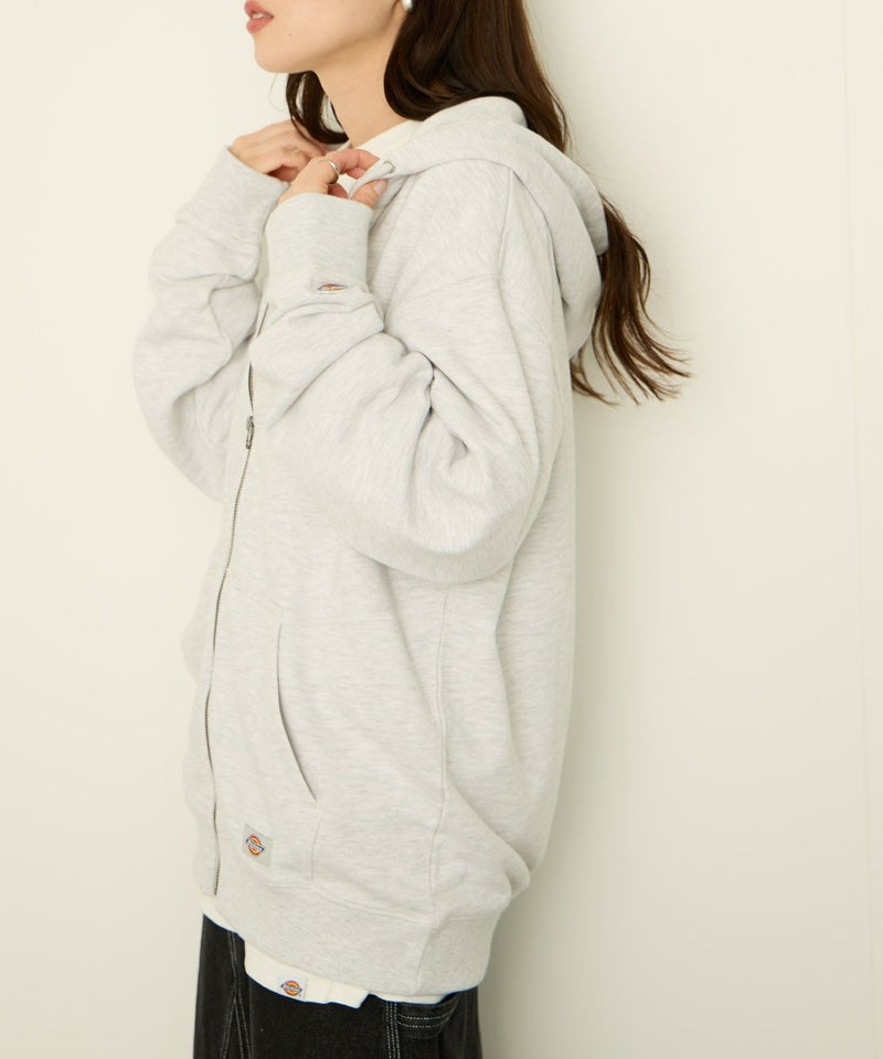 Dickies 裏毛フルジップパーカー メンズ商品画像-7