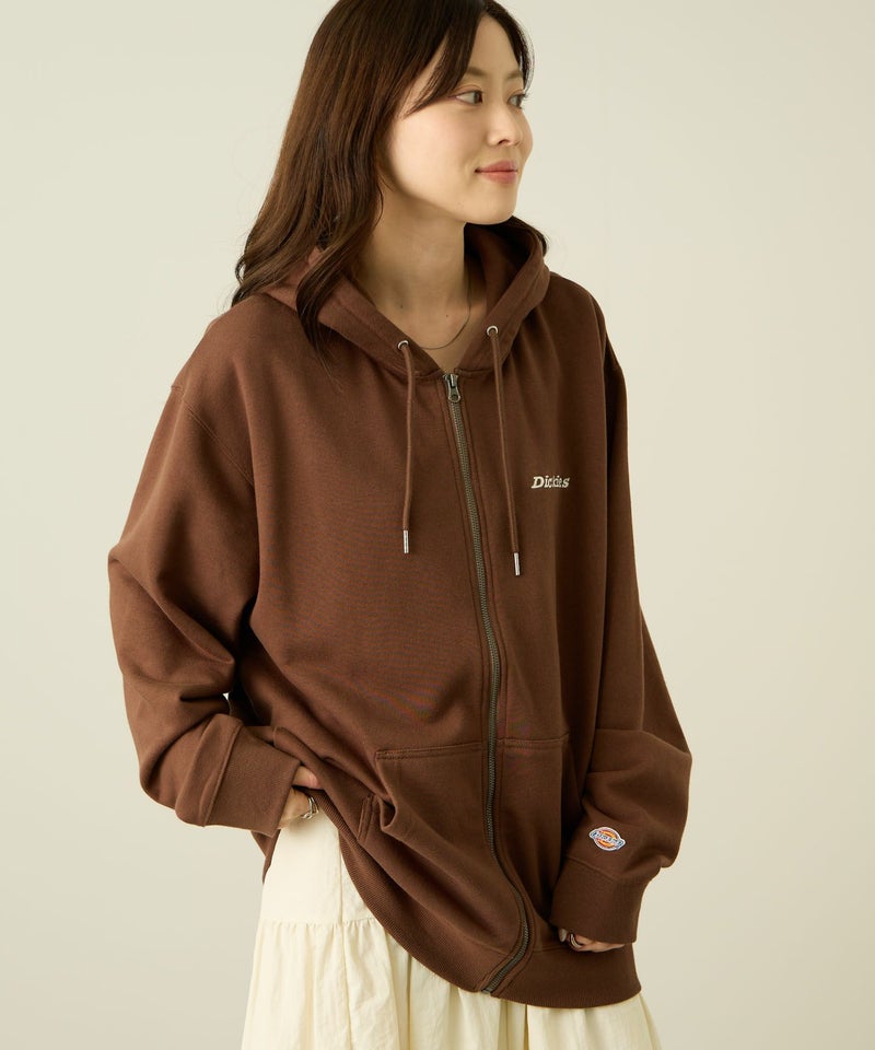 Dickies 裏毛フルジップパーカー メンズ商品画像-10