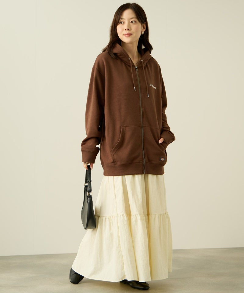 Dickies 裏毛フルジップパーカー メンズ商品画像-12