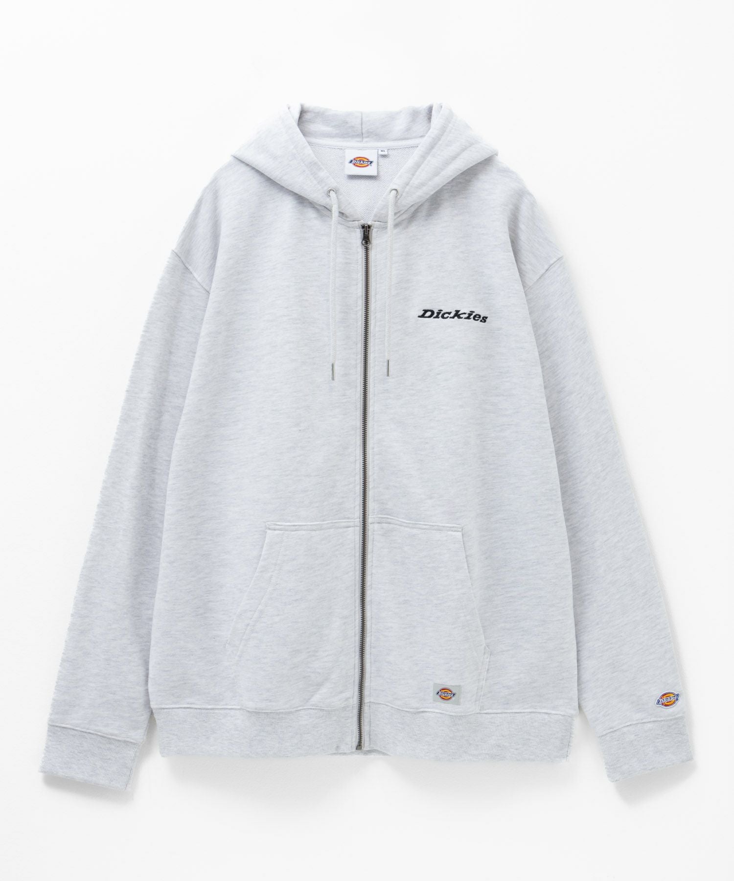 DIESEL フルジップパーカー XL グレー/ホワイト 美品 ディーゼル ダブルジップパーカー メンズ SIZE XS (XS以下