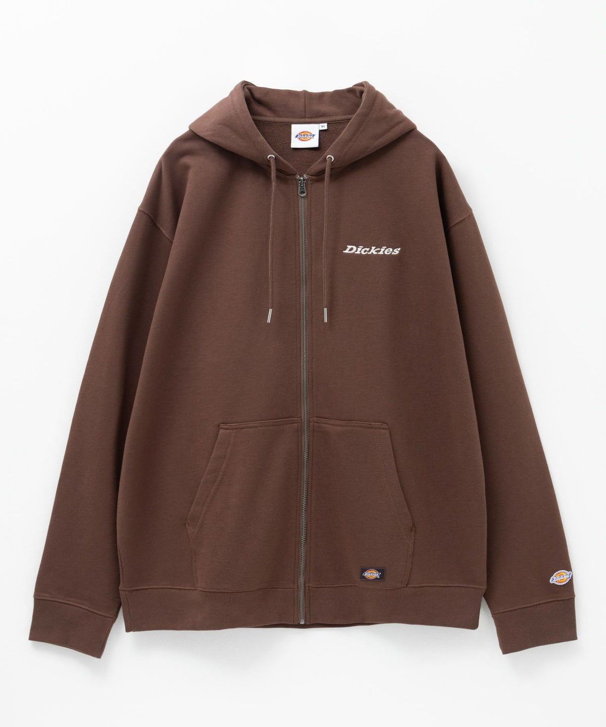 Dickies 裏毛フルジップパーカー メンズ