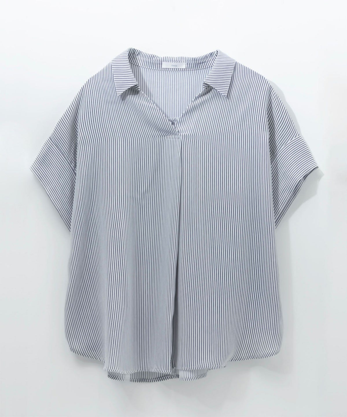 nAvy スキッパーブラウス レディース