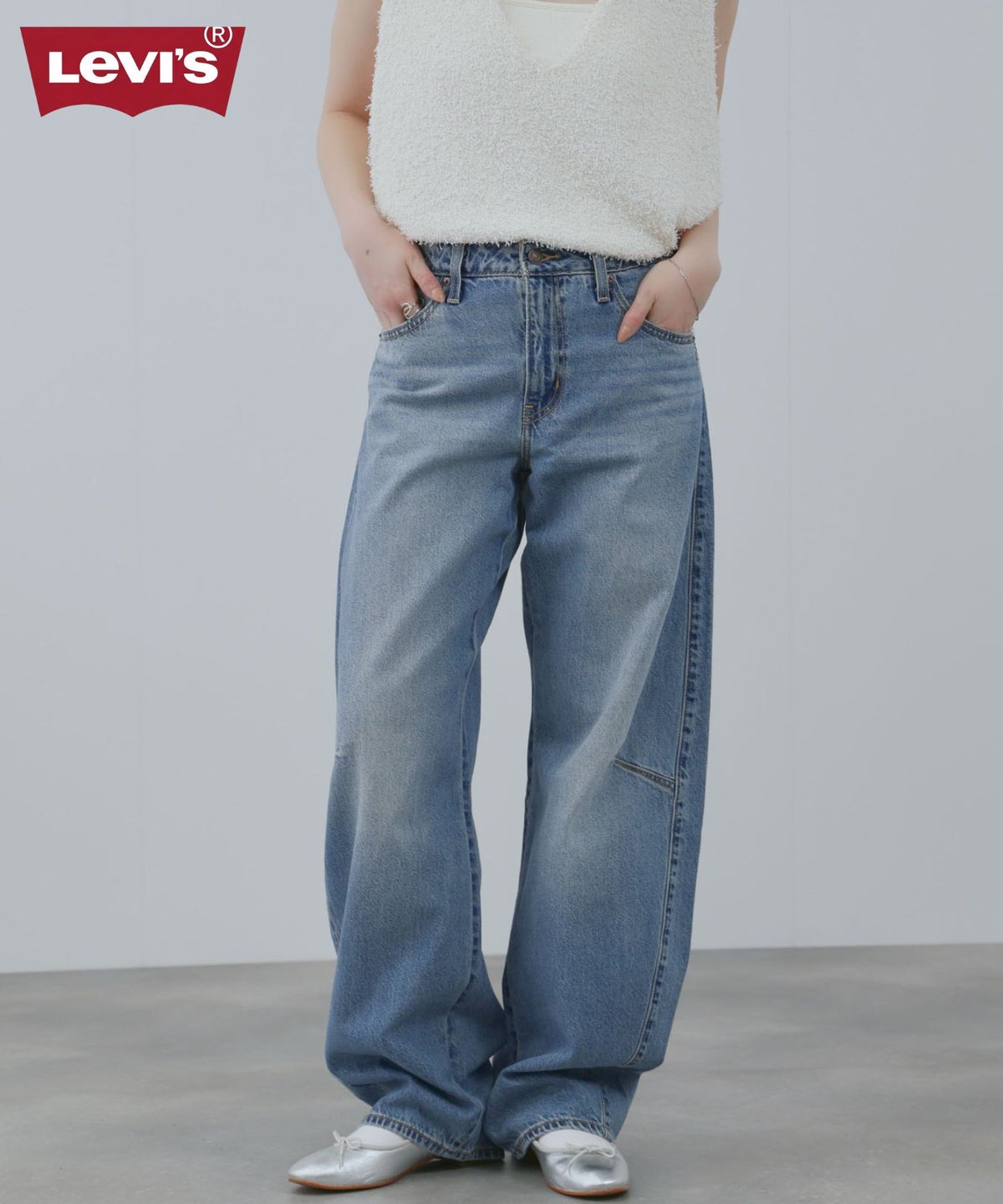 Levi's(R) BAGGY DAD バレルジーンズ レディース