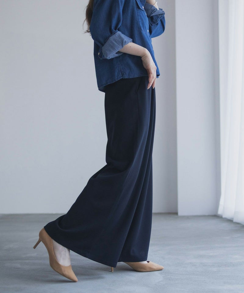 nAvy  ジョーゼットワイドパンツ レディース商品画像-21