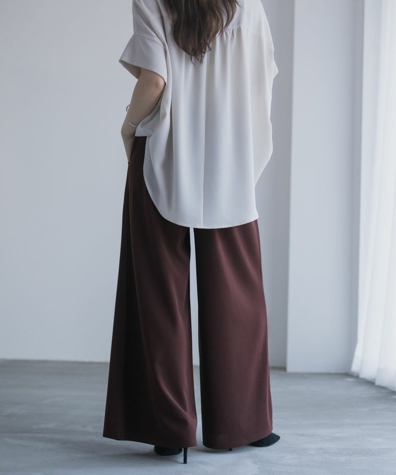nAvy ジョーゼットワイドパンツ レディース商品画像-26
