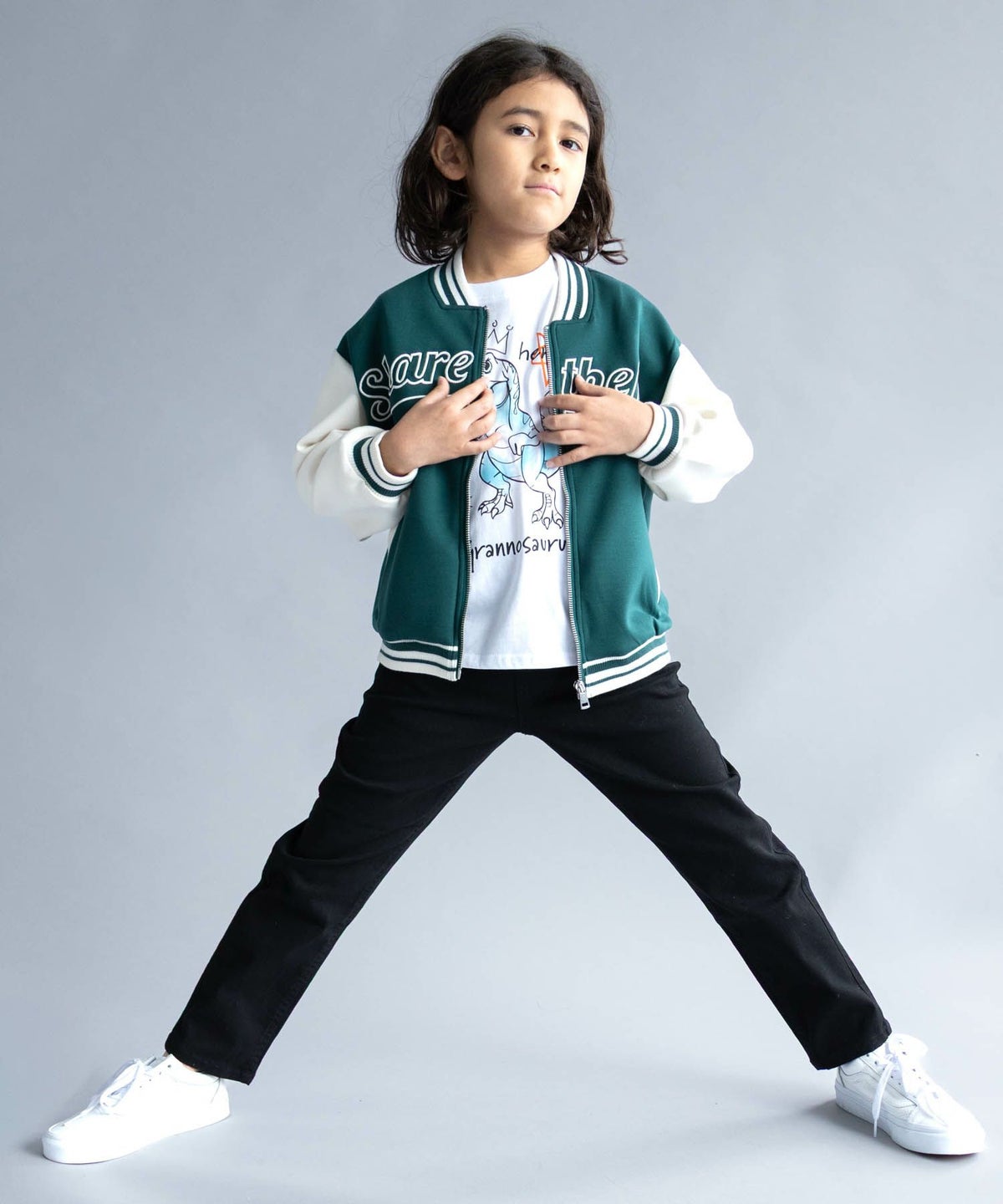 NAVY のびるモン ストレッチツイルストレートパンツ ウエストリブパンツ キッズ