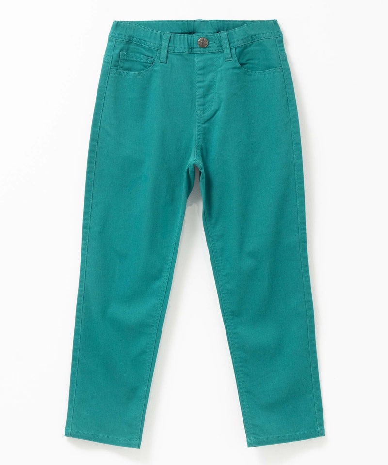 NAVY  のびるモン ストレッチツイルストレートパンツ ウエストギャザーパンツ キッズ商品画像-3