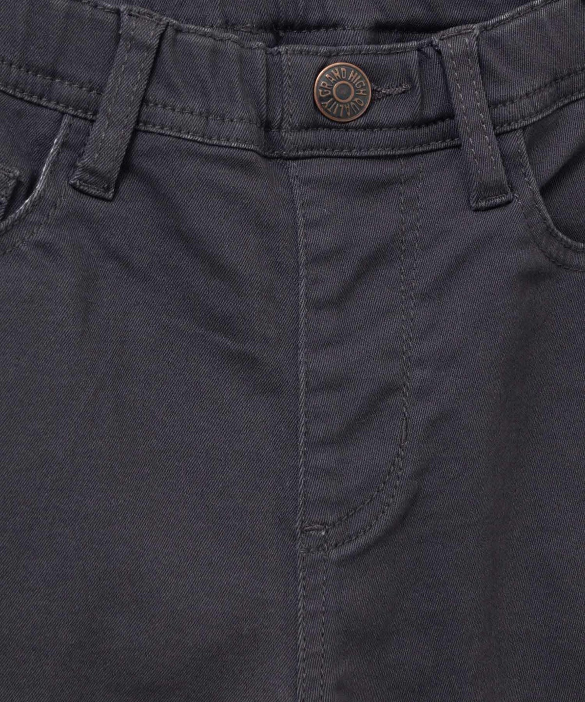 NAVY のびるモン ストレッチツイルストレートパンツ ウエストギャザーパンツ キッズ