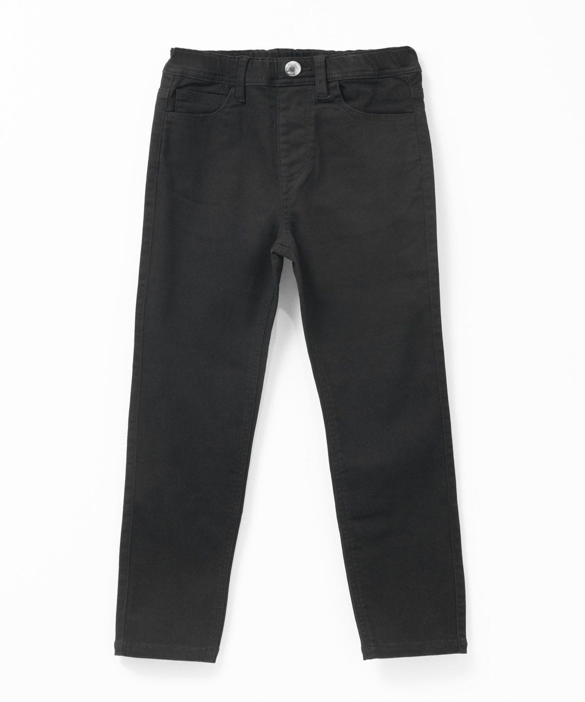 NAVY のびるモン ストレッチツイルスキニーパンツ ウエストギャザーパンツ キッズ