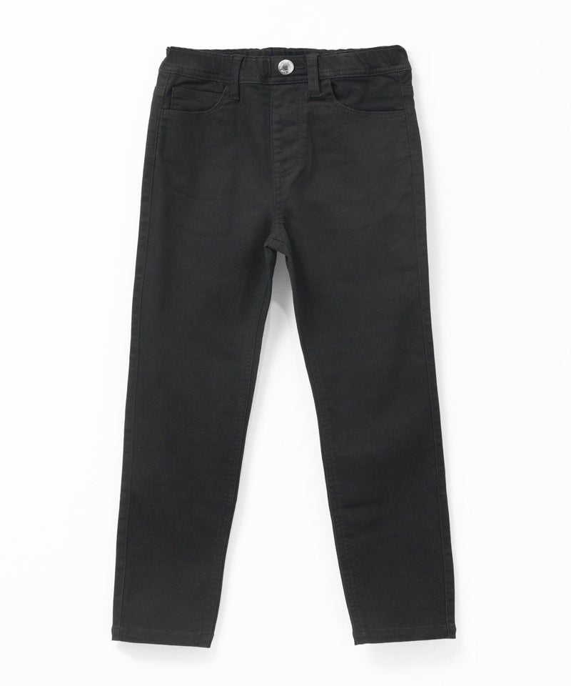 NAVY  のびるモン ストレッチツイルスキニーパンツ ウエストギャザーパンツ キッズ商品画像-1