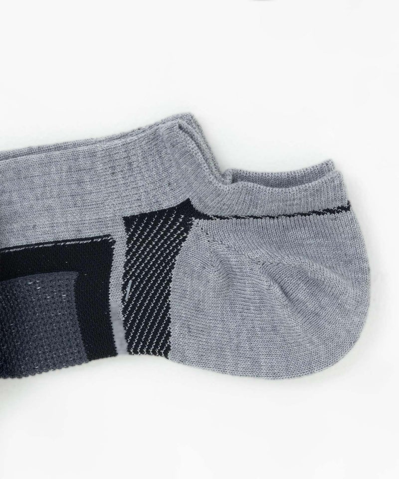 adidas  スニーカーソックス ドライ素材ロゴ 3足組 メンズ商品画像-3