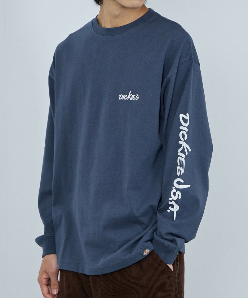 Dickies スリーブプリント長袖Tシャツ メンズ商品画像-4