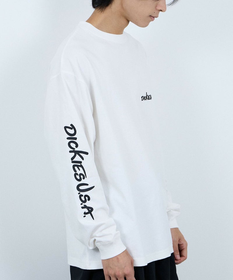 Dickies  スリーブプリント長袖Tシャツ メンズ商品画像-6