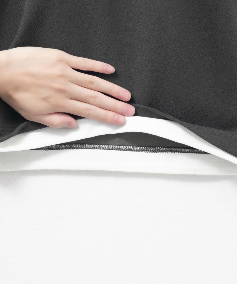 NAVY 時短フェイクレイヤードクルーネック長袖Tシャツ メンズ商品画像-9