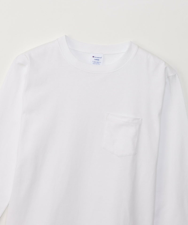 Champion  ロングスリーブポケットTシャツ メンズ商品画像-6
