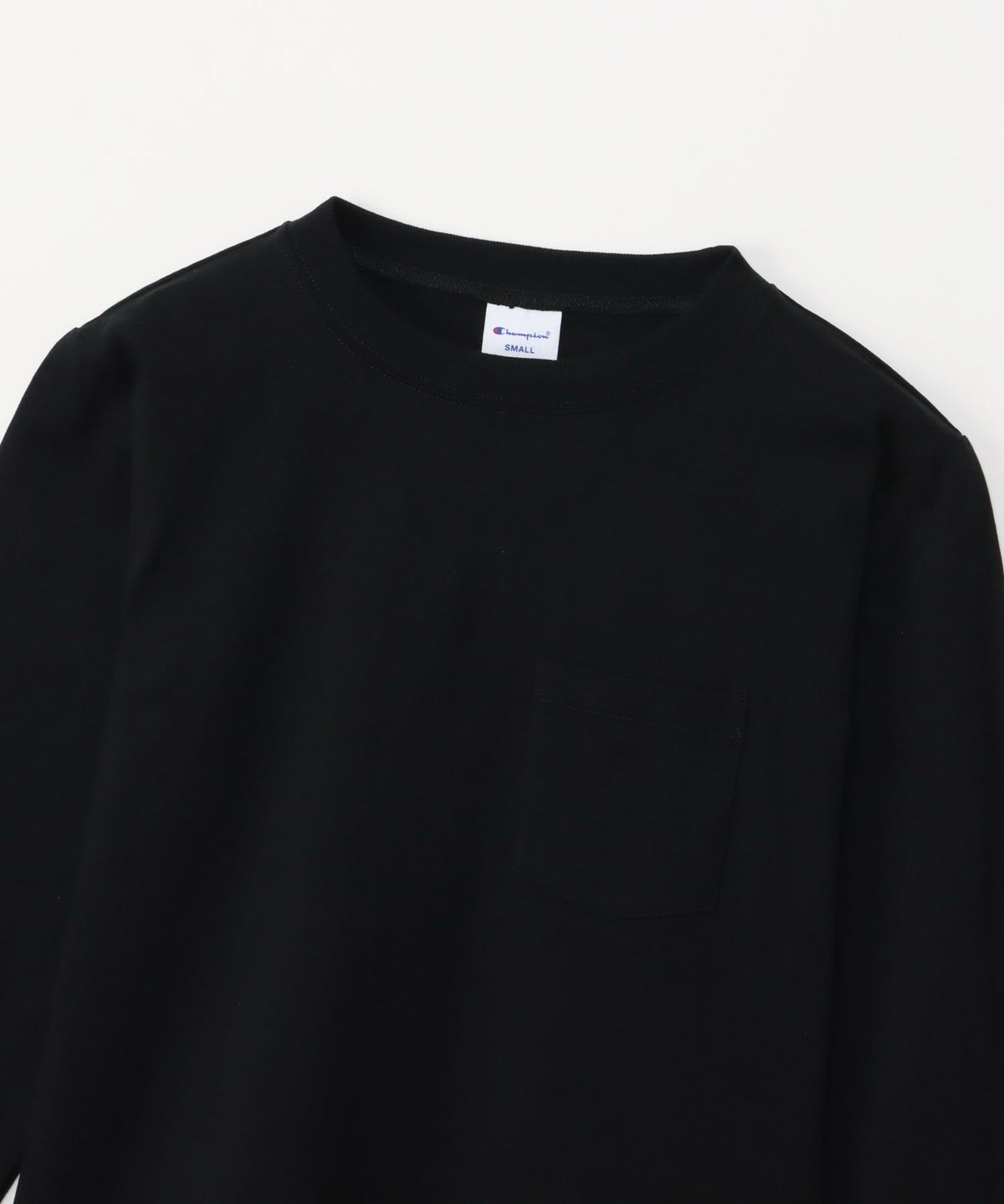 Champion ロングスリーブポケットTシャツ メンズ
