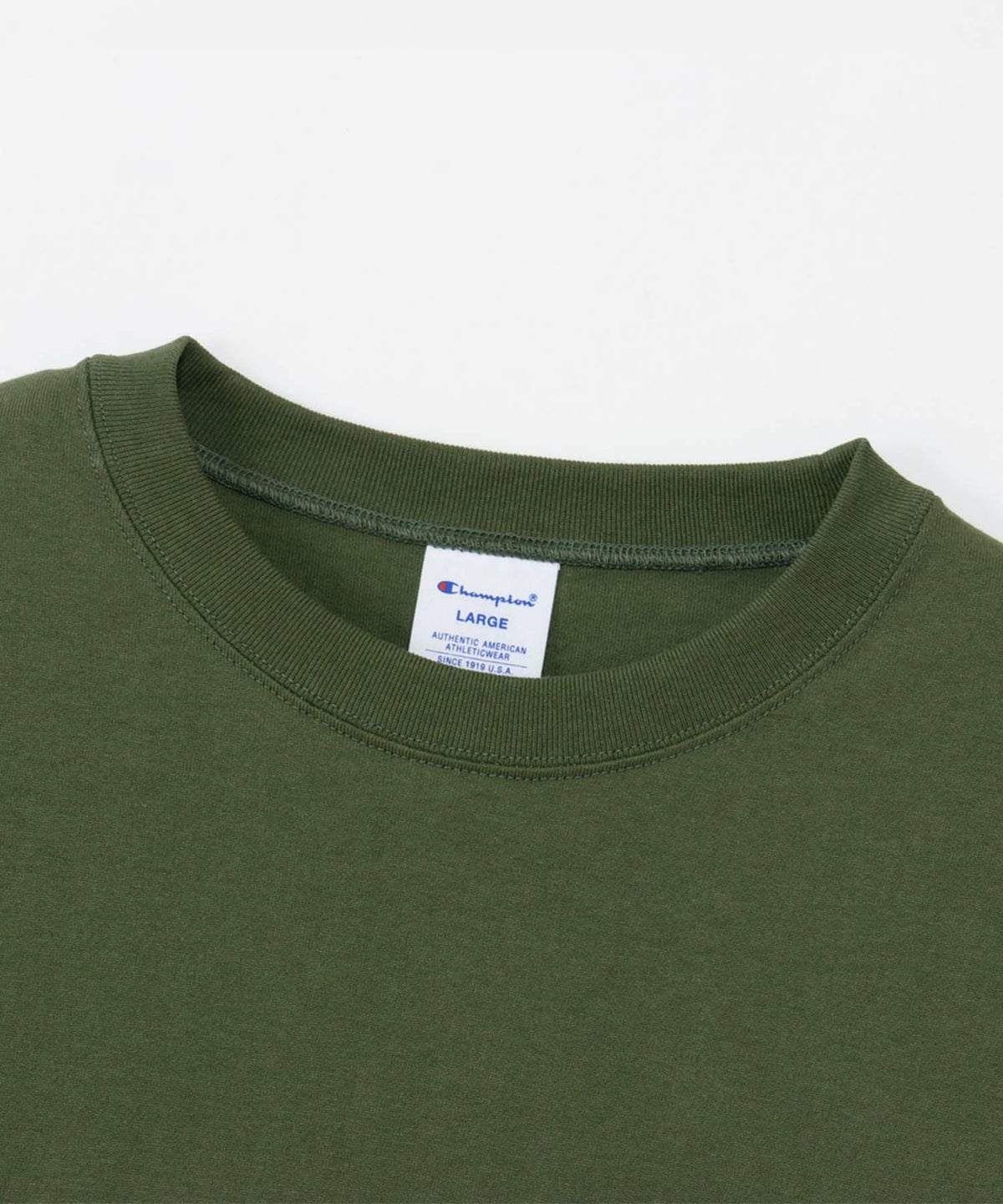 Champion ロングスリーブポケットTシャツ メンズ