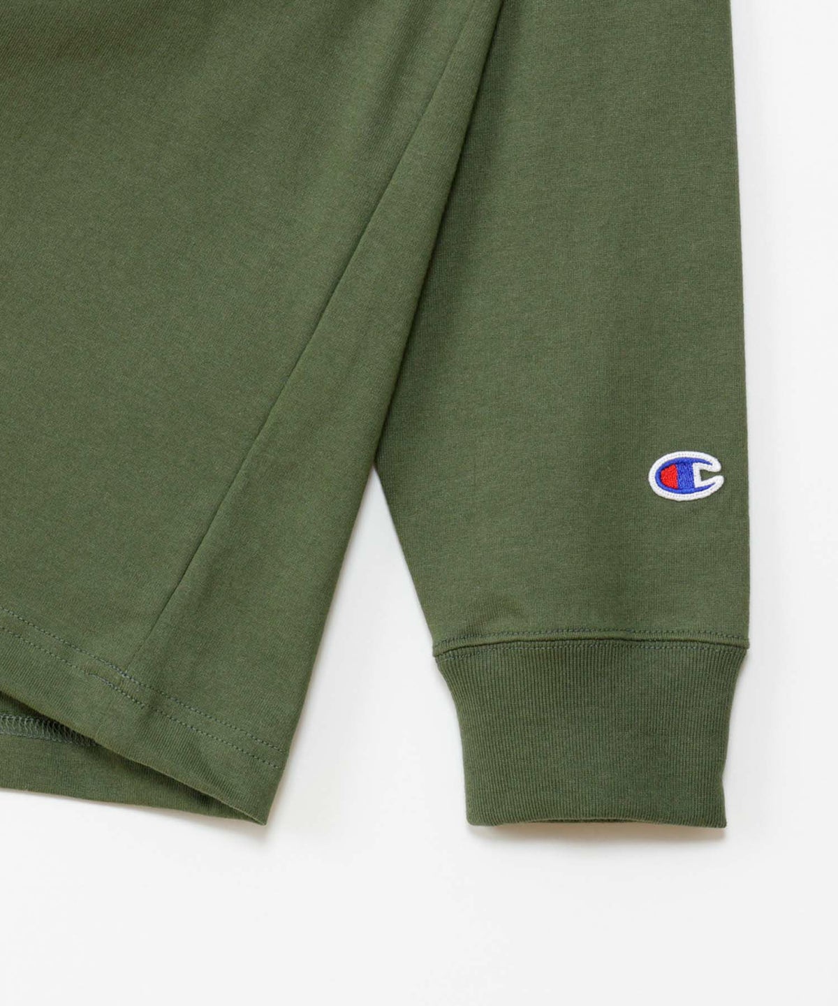 Champion ロングスリーブポケットTシャツ メンズ