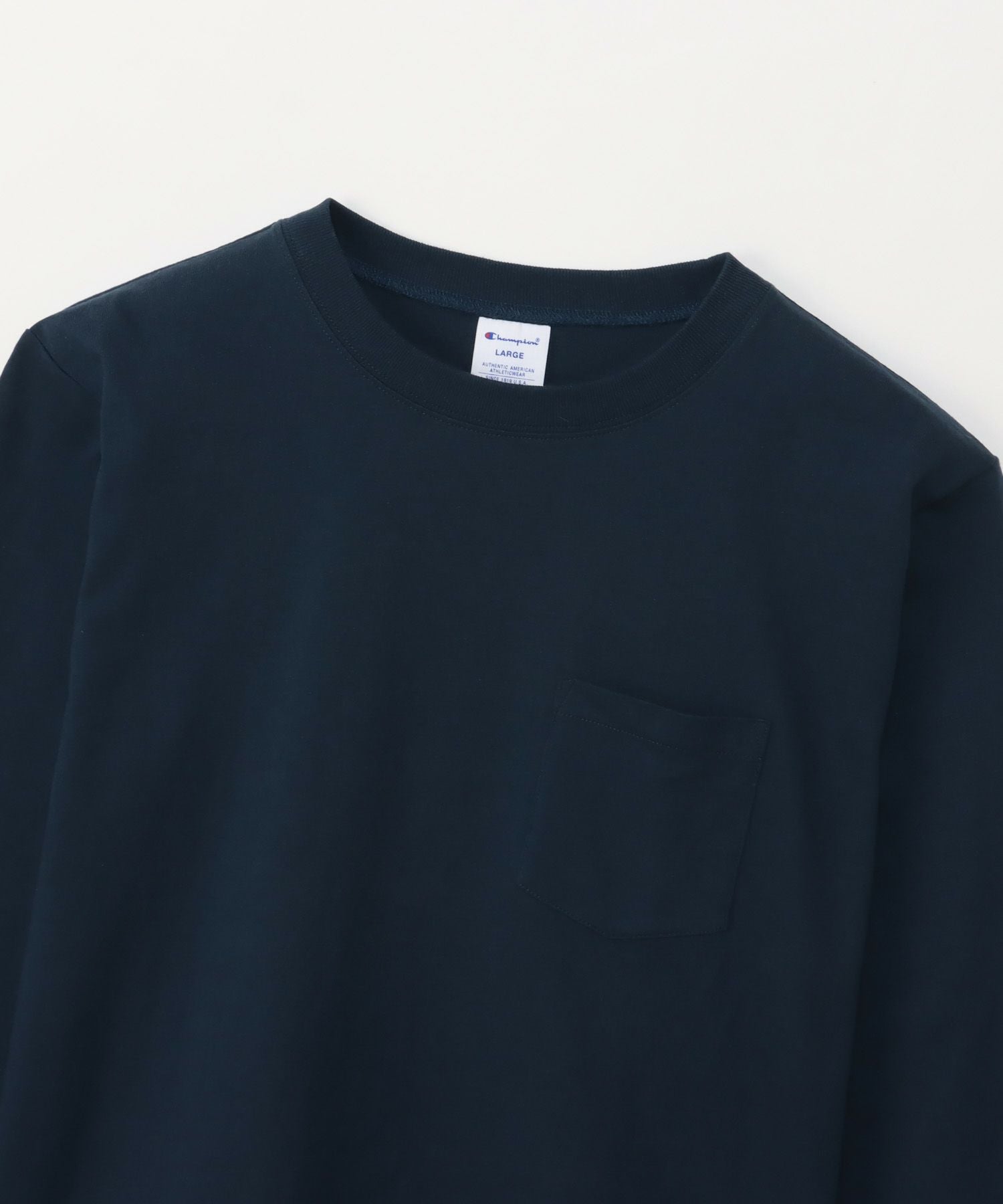 トップス Champion for RHC Pocket Long Sleeve T Champion ロングスリーブポケットTシャツ メンズ