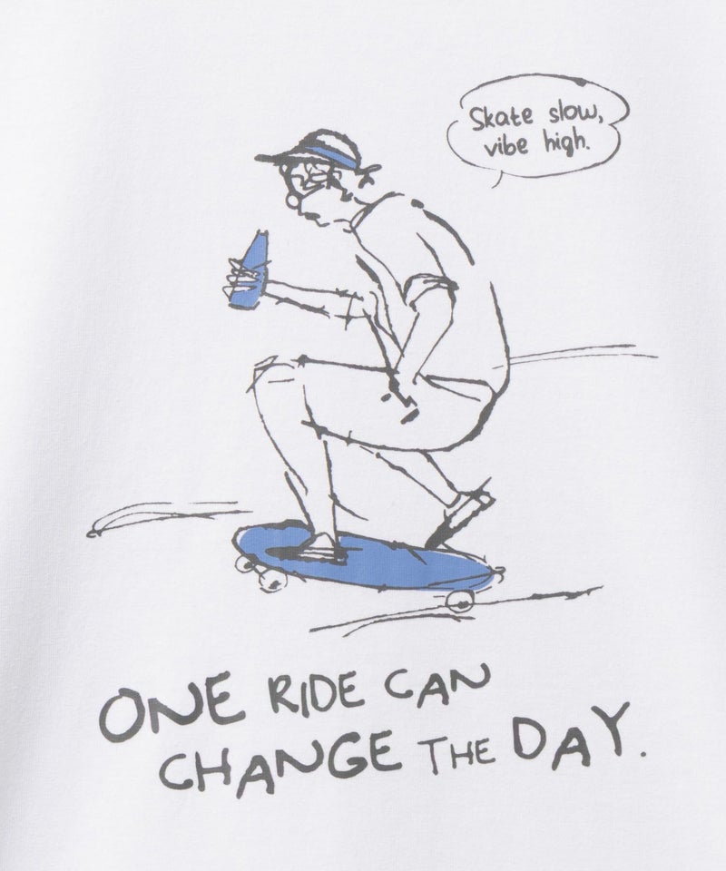 T-GRAPHICS  ラインアート7分袖Tシャツ メンズ商品画像-11