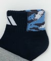 adidas  クォーターソックス かかと迷彩柄 3足組 キッズ商品サムネイル-3