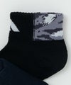 adidas クォーターソックス かかと迷彩柄 3足組 キッズ商品サムネイル-4
