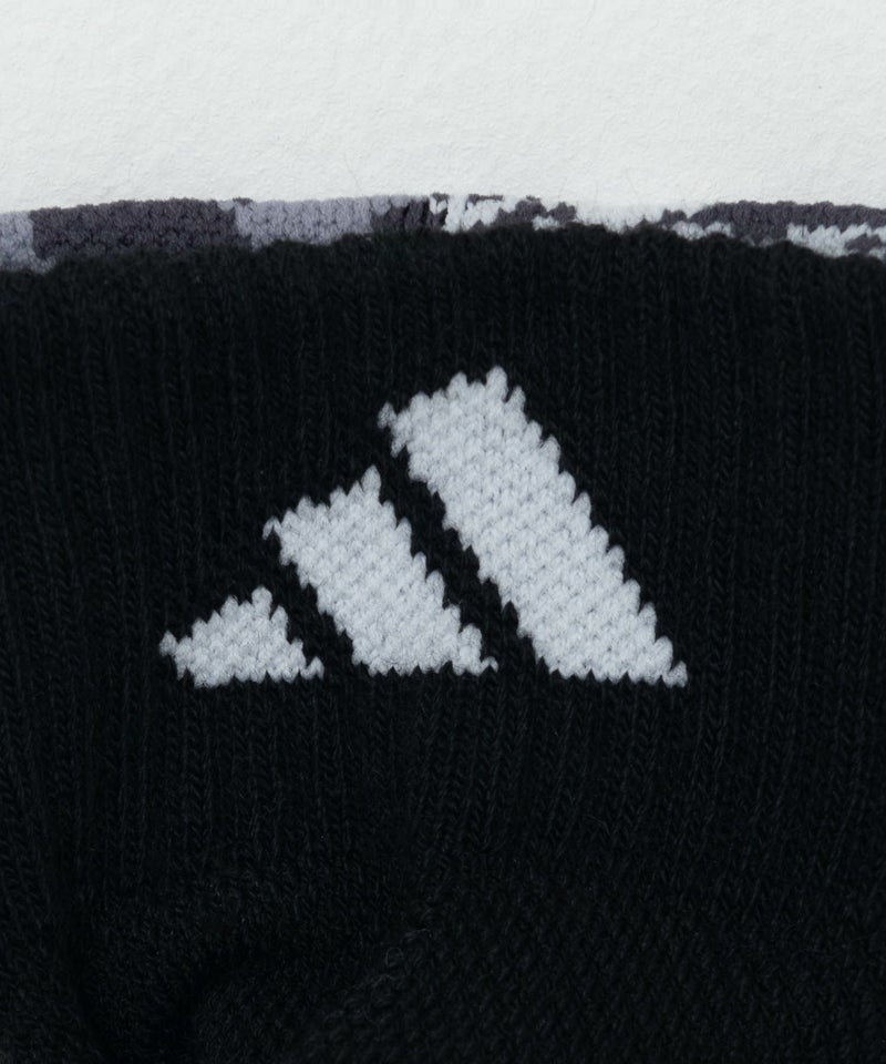 adidas  クォーターソックス かかと迷彩柄 3足組 キッズ商品画像-5