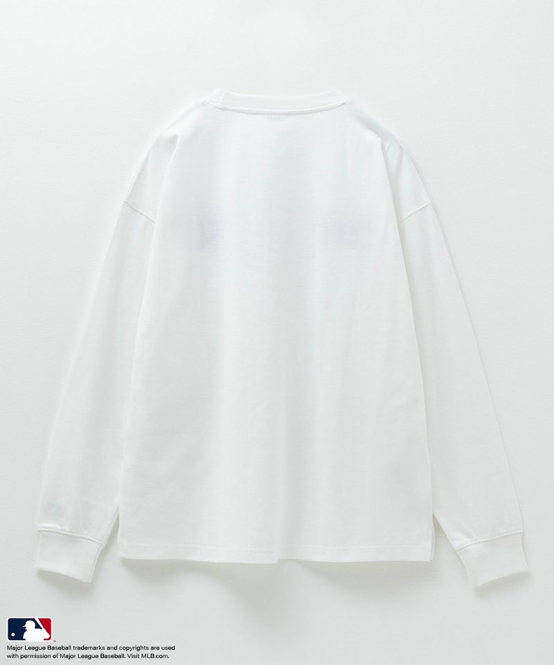 MLB ロゴ刺繍ロングスリーブTシャツ メンズ商品画像-4