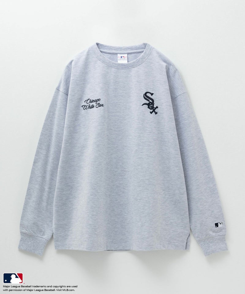 MLB ロゴ刺繍ロングスリーブTシャツ メンズ商品画像-5