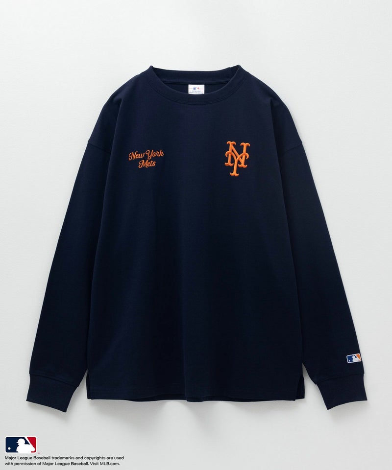 MLB ロゴ刺繍ロングスリーブTシャツ メンズ商品画像-7