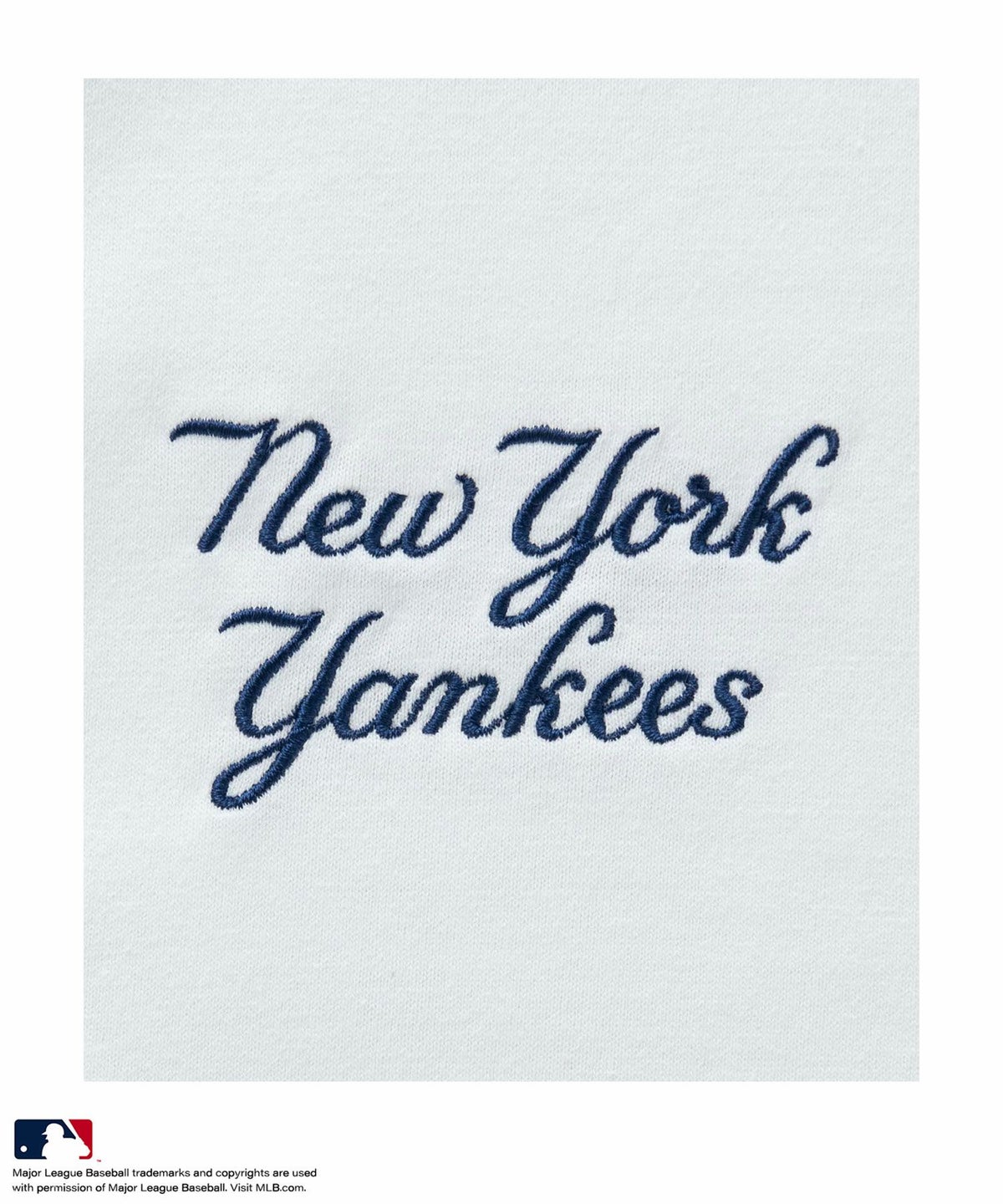 MLB ロゴ刺繍ロングスリーブTシャツ メンズ