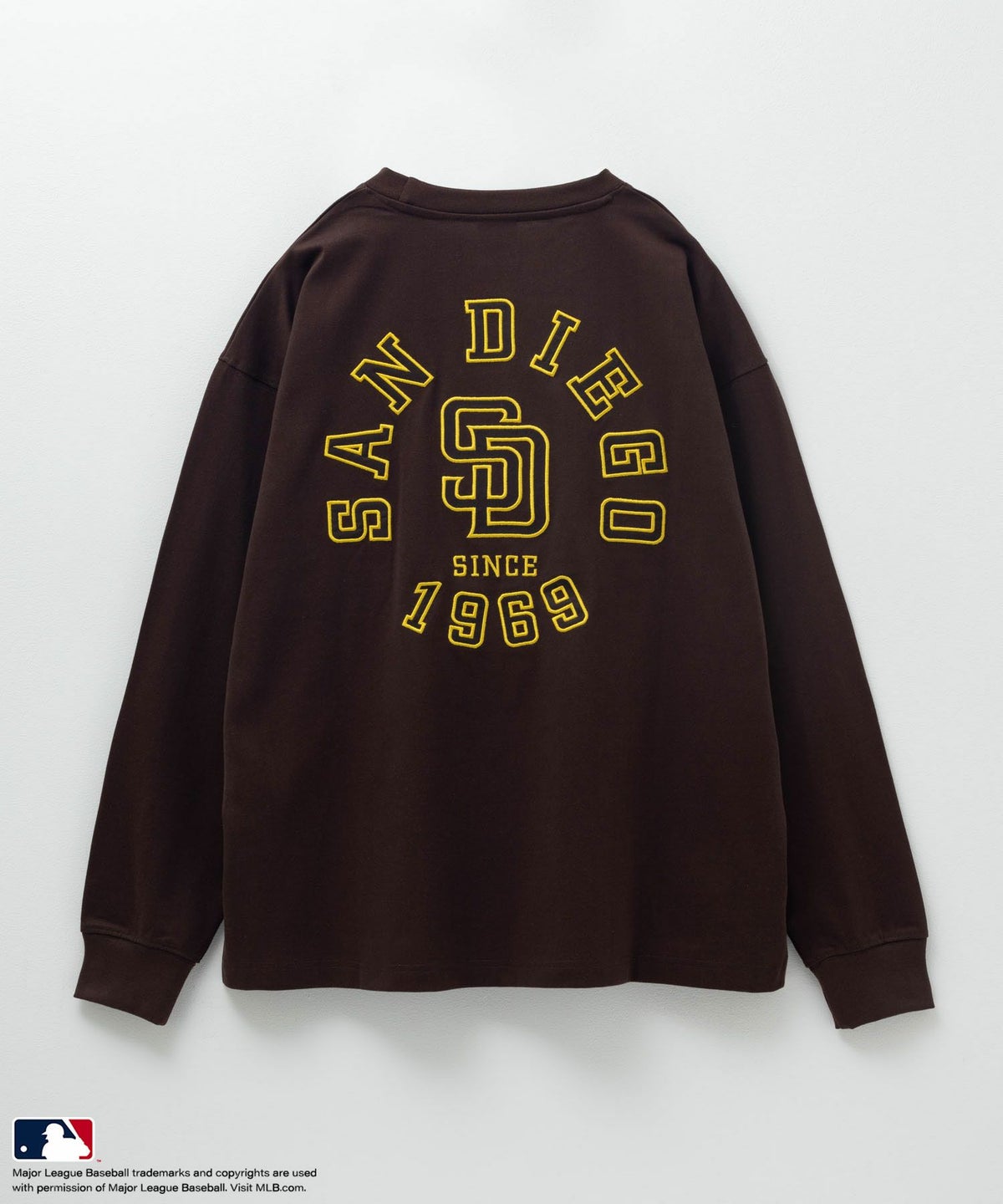 MLB バックアーチロングスリーブTシャツ メンズ