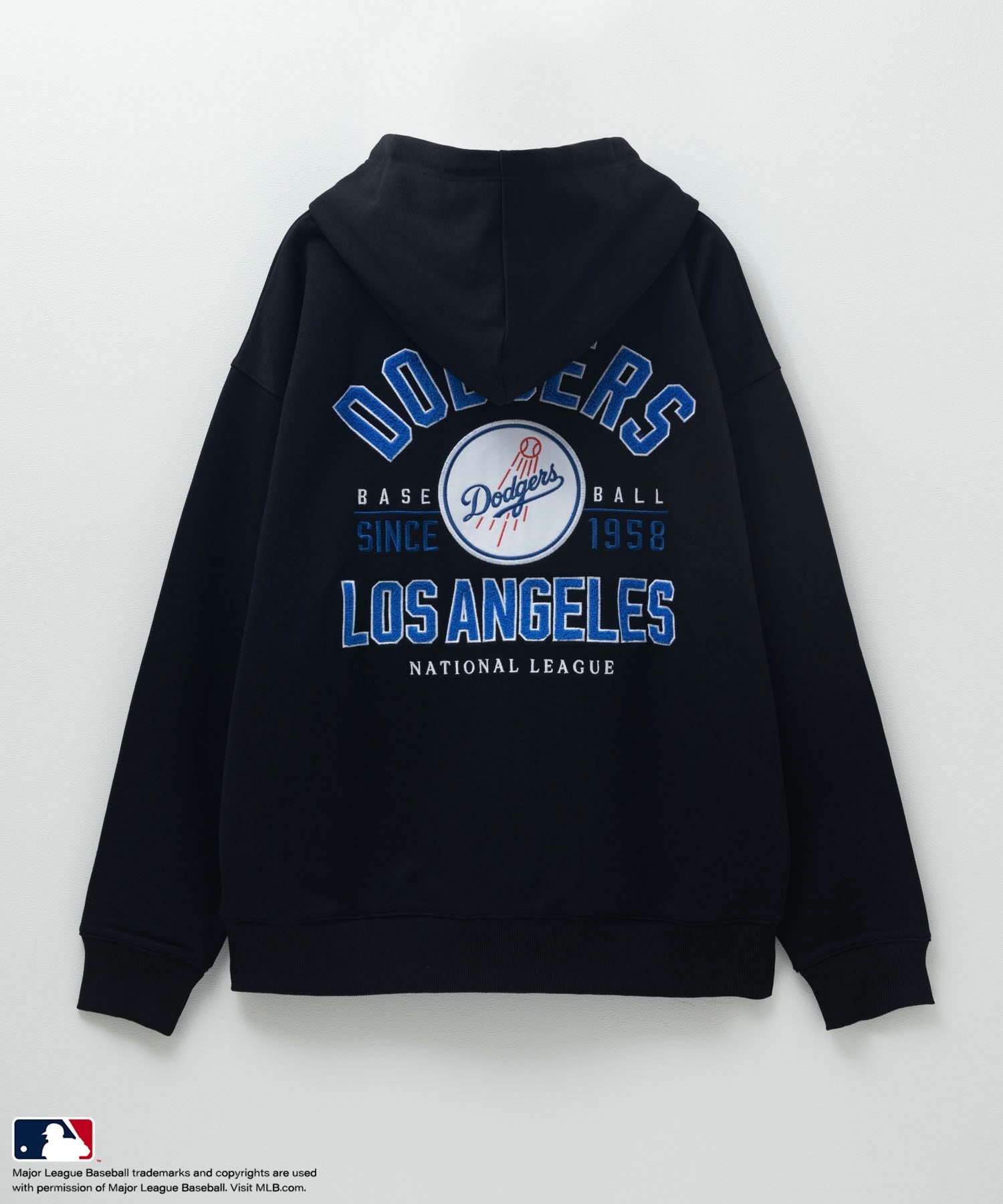 MLB サガラロゴフルジップパーカー メンズ