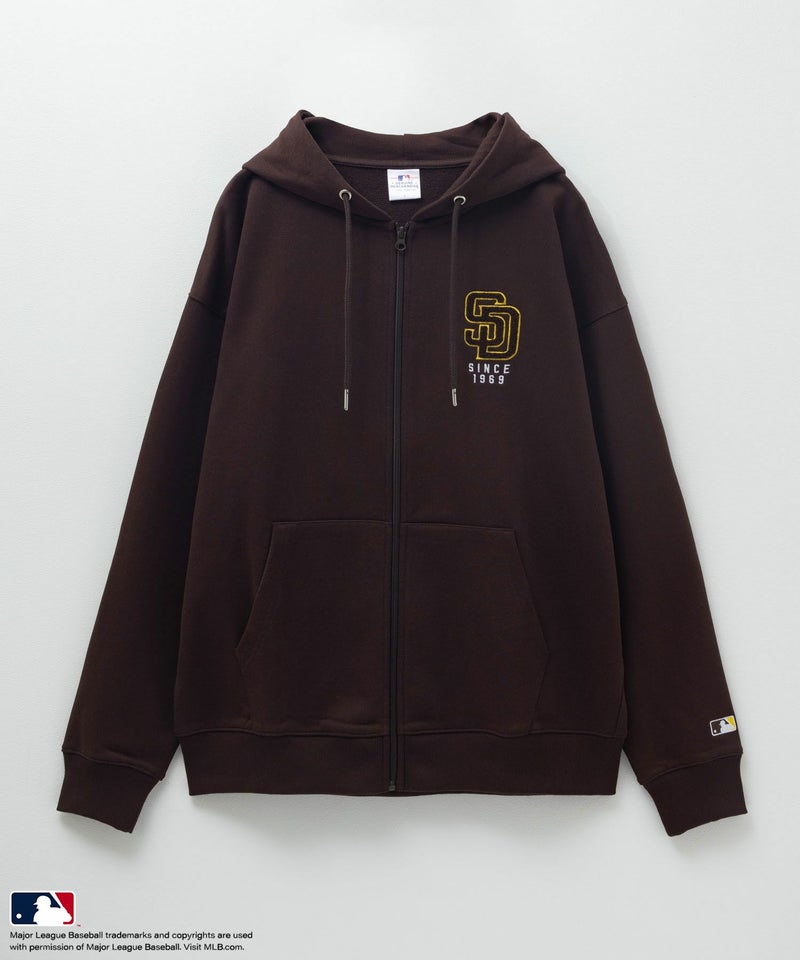 MLB  サガラロゴフルジップパーカー メンズ商品画像-5