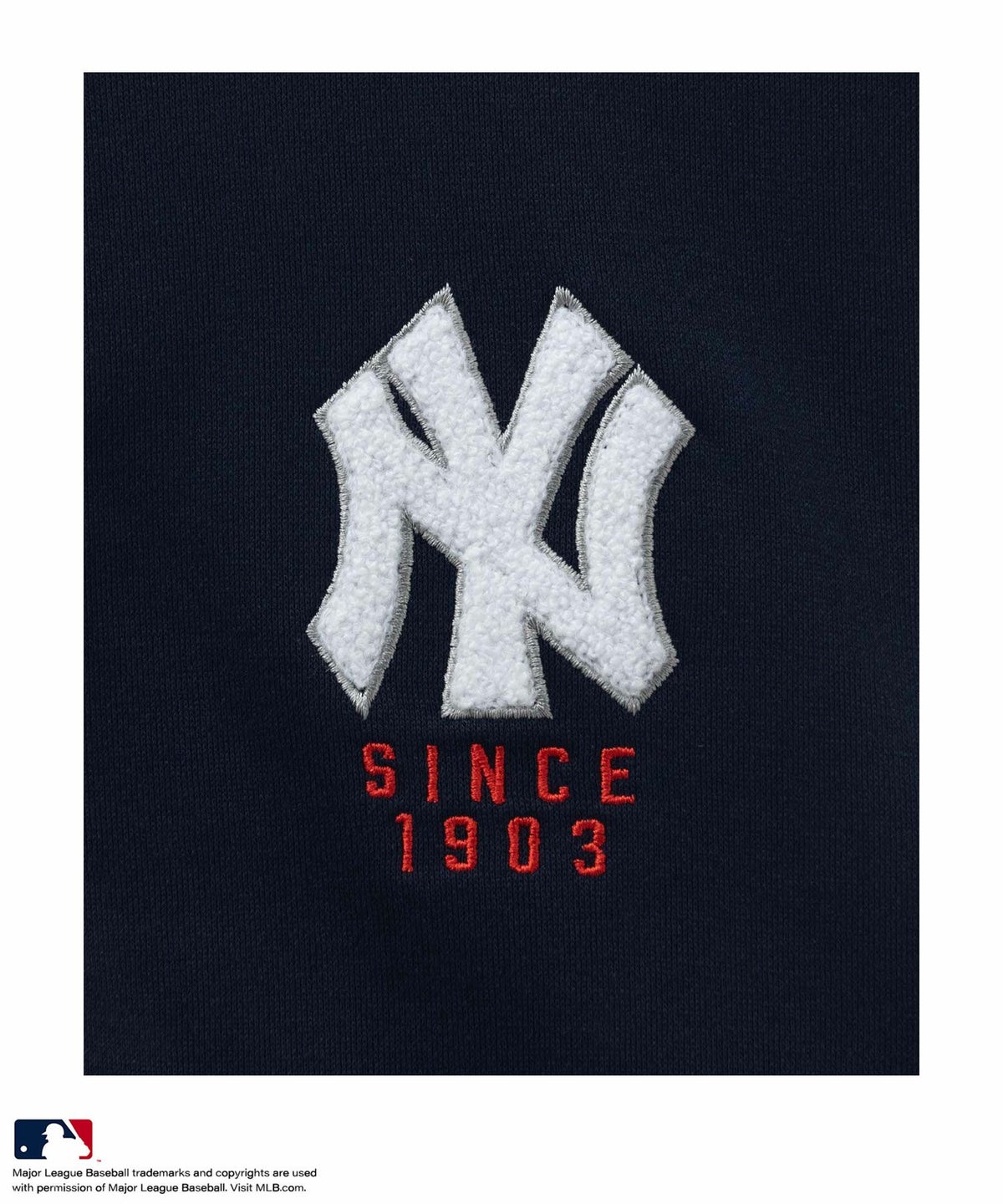 MLB サガラロゴフルジップパーカー メンズ