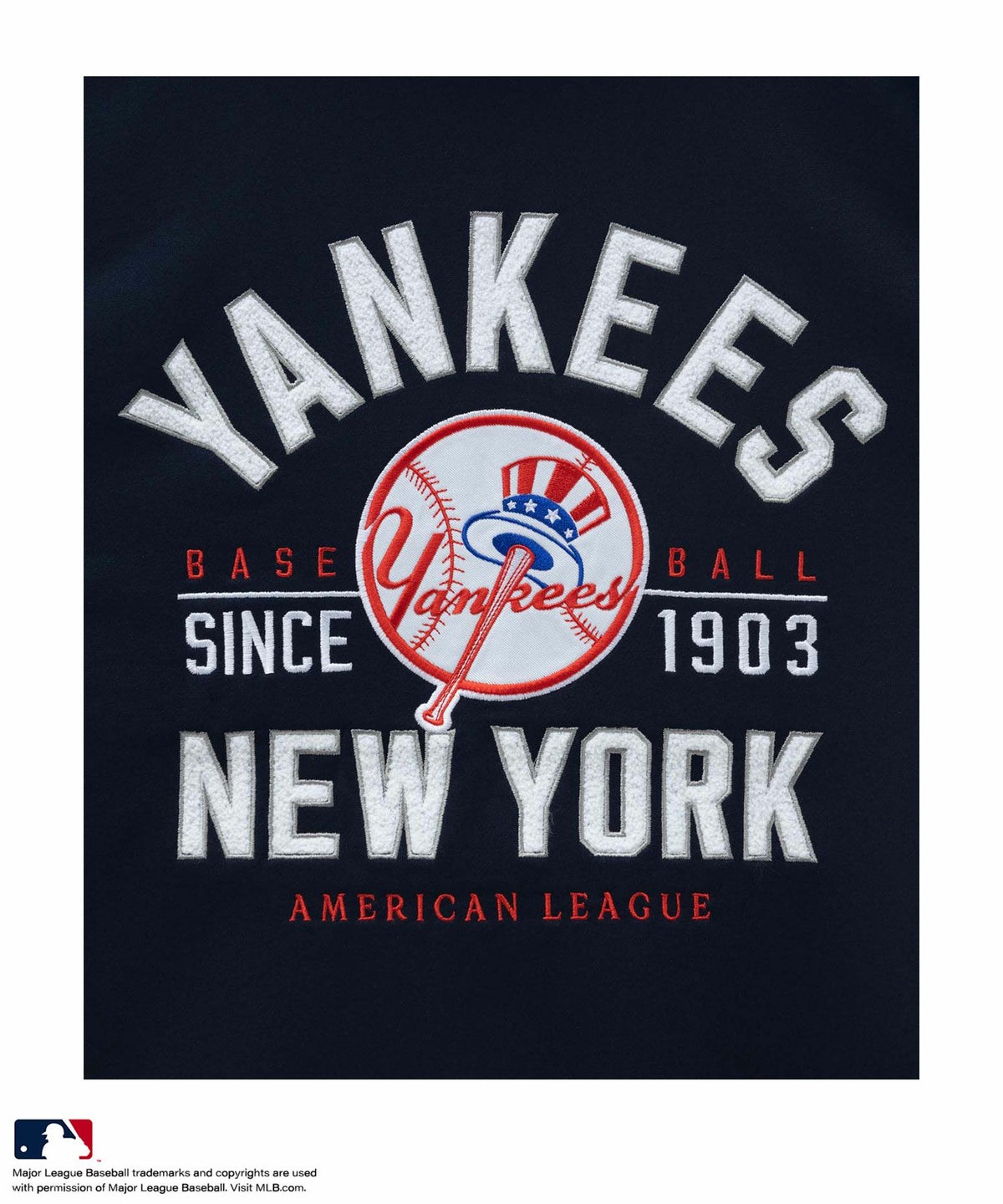 MLB サガラロゴフルジップパーカー メンズ